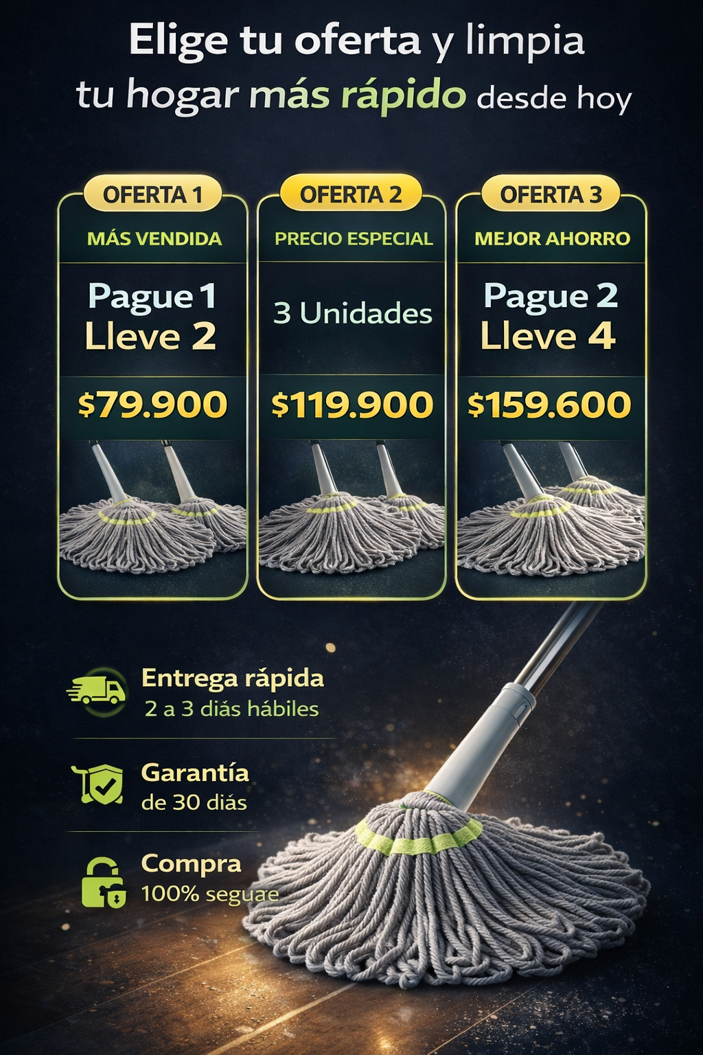 PROMO 2X1 Trapero Turbo Clean